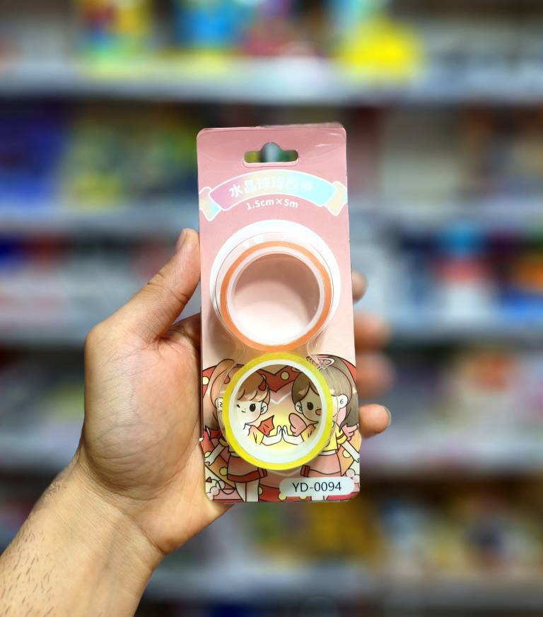 چسب نواری رنگی نانو بسته ۲ عددی